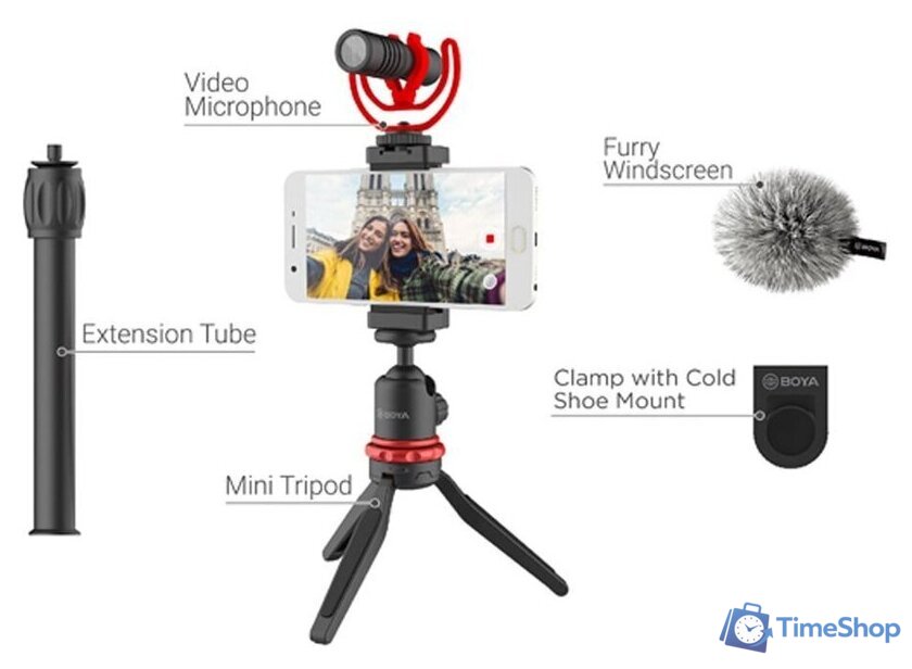 Проводной микрофон BOYA BY-VG330 - Изображение №3 — Интернет-магазин Time-Shop