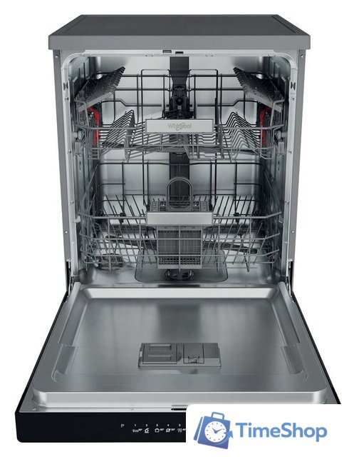 Отдельностоящая посудомоечная машина Whirlpool WFO 3T141 X - Изображение №4 — Интернет-магазин Time-Shop