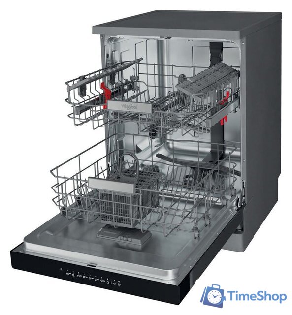 Отдельностоящая посудомоечная машина Whirlpool WFO 3T141 X - Изображение №3 — Интернет-магазин Time-Shop