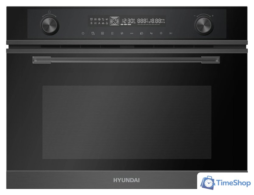 Электрический духовой шкаф Hyundai HMEO 6540 DX - Изображение №1 — Интернет-магазин Time-Shop
