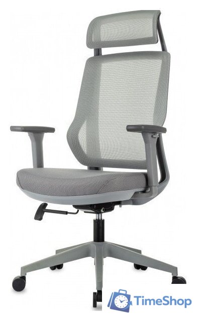 Офисное кресло Бюрократ MC-G411N-H (серый) - Изображение №3 — Интернет-магазин Time-Shop