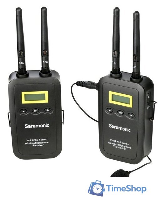 Радиосистема Saramonic VmicLink5 RX+TX - Изображение №2 — Интернет-магазин Time-Shop