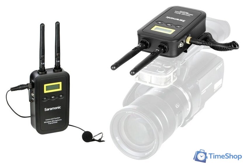Радиосистема Saramonic VmicLink5 RX+TX - Изображение №9 — Интернет-магазин Time-Shop
