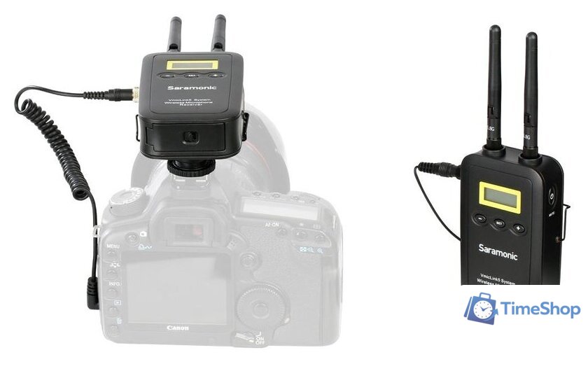 Радиосистема Saramonic VmicLink5 RX+TX - Изображение №11 — Интернет-магазин Time-Shop