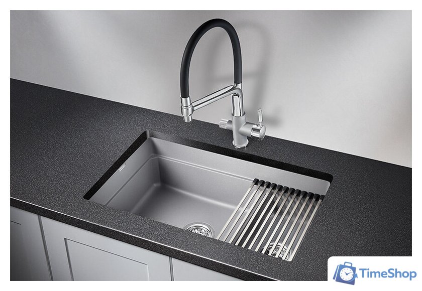 Кухонная мойка Granula KS-7304 (алюминиум) - Изображение №4 — Интернет-магазин Time-Shop