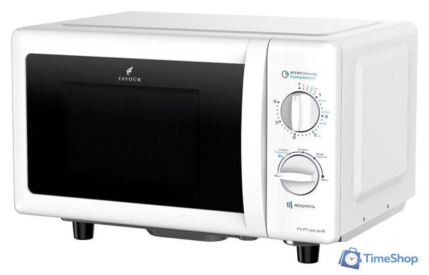 Микроволновая печь Favour FV FT 700 20W - Изображение №2 — Интернет-магазин Time-Shop
