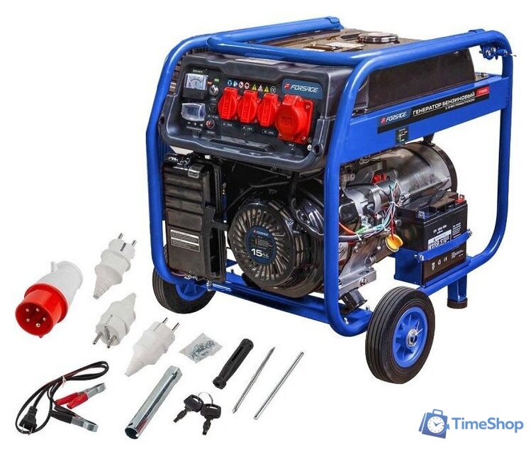 Бензиновый генератор FORSAGE F-FY8500 - Изображение №1 — Интернет-магазин Time-Shop