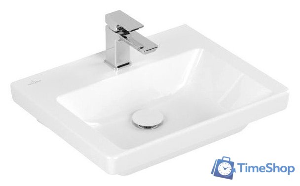Умывальник Villeroy & Boch Subway 3.0 437051R1 - Изображение №1 — Интернет-магазин Time-Shop