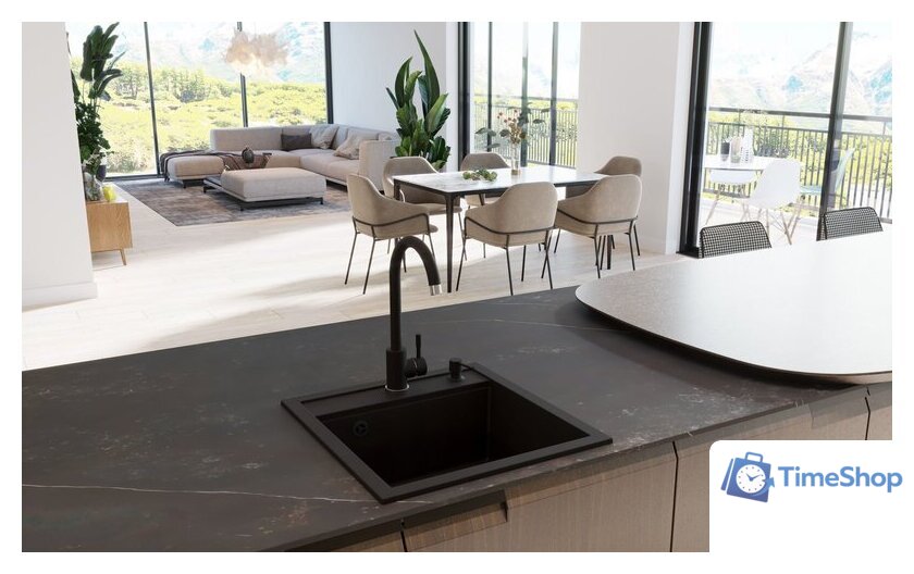 Кухонная мойка Aquasanita Tesa SQT100W (beige 110) - Изображение №15 — Интернет-магазин Time-Shop