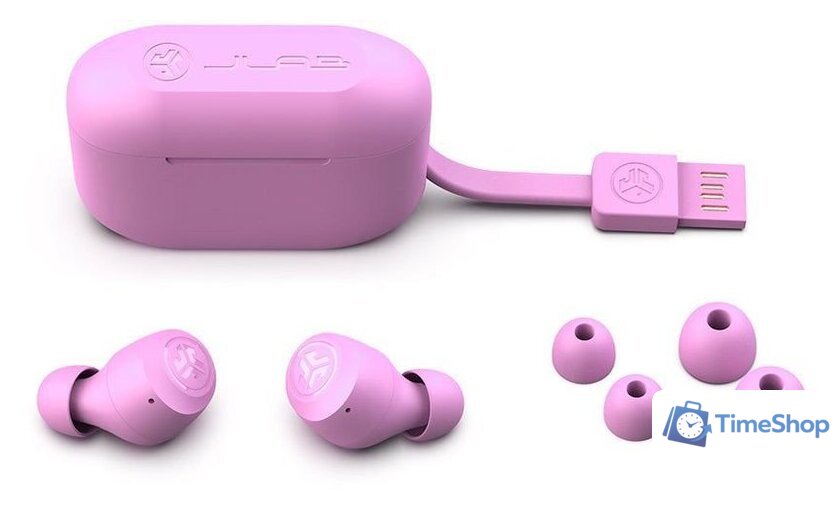 Наушники JLab GO Air POP Colors (розовый) - Изображение №10 — Интернет-магазин Time-Shop