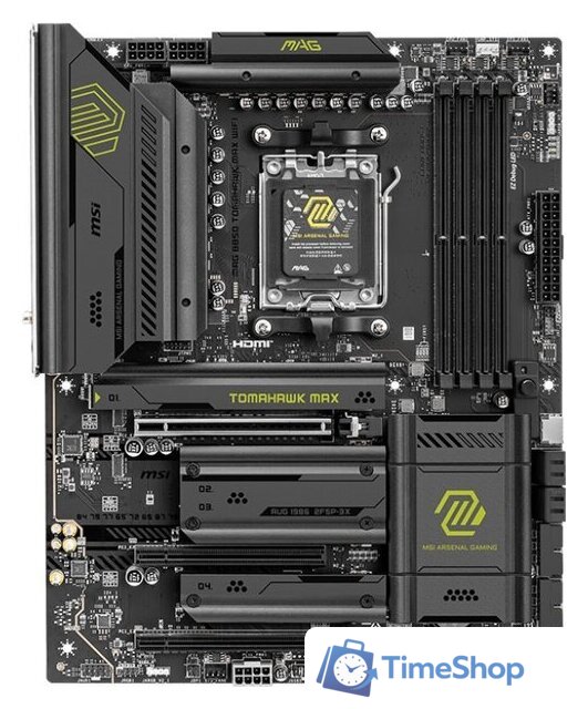 Материнская плата MSI MAG B850 Tomahawk Max WiFi - Изображение №1 — Интернет-магазин Time-Shop