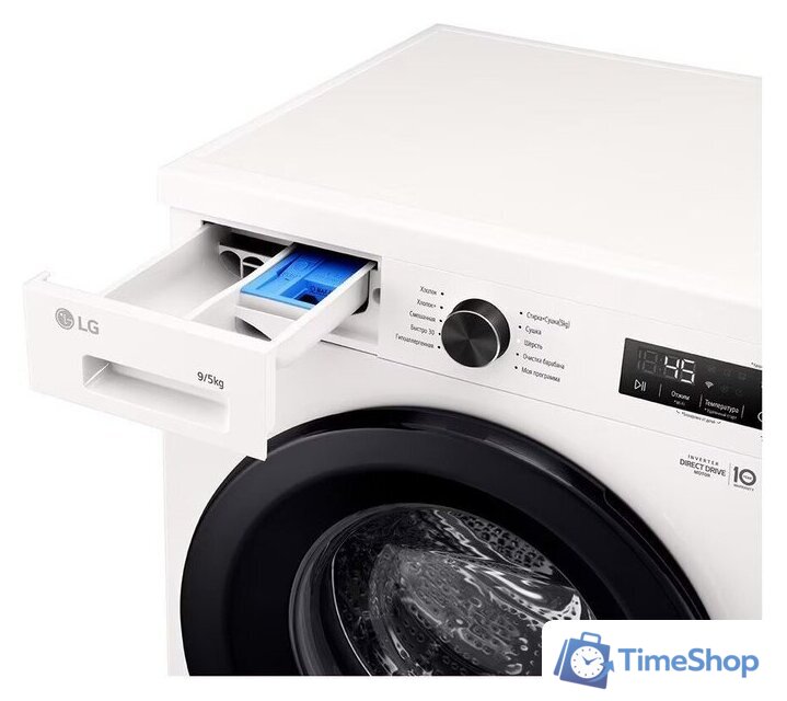 Стирально-сушильная машина LG F2Y2VG6W - Изображение №6 — Интернет-магазин Time-Shop