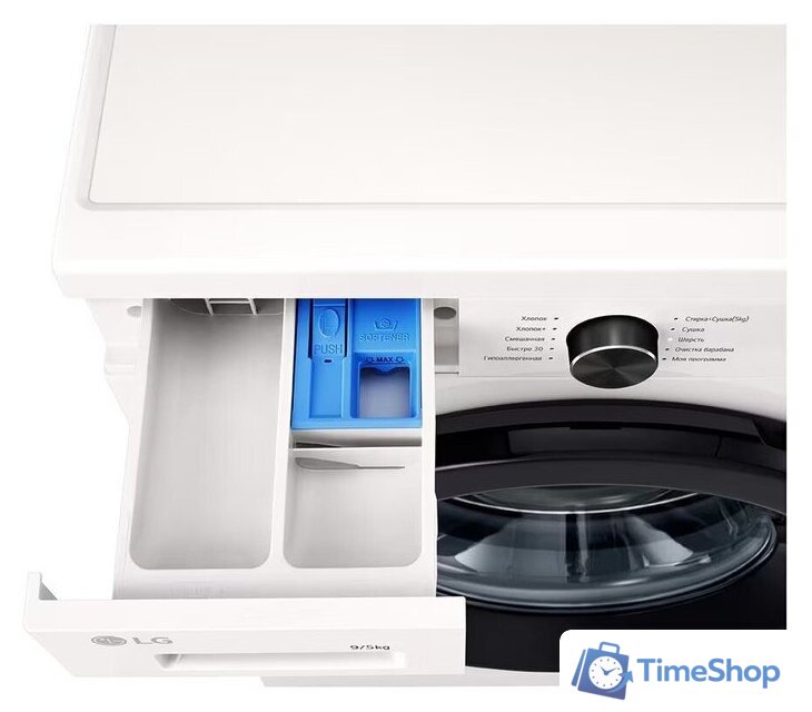 Стирально-сушильная машина LG F2Y2VG6W - Изображение №7 — Интернет-магазин Time-Shop