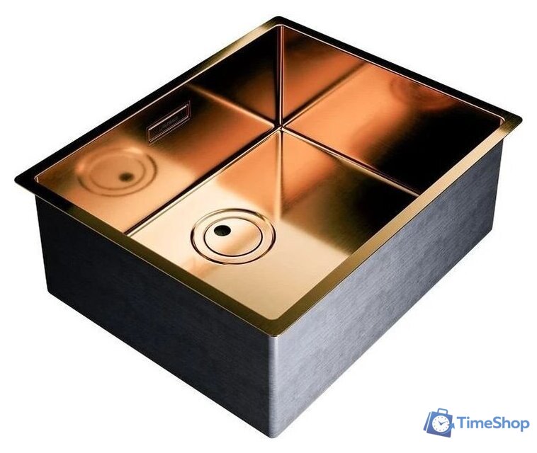 Кухонная мойка Globalo Riwolo 50.1 Copper - Изображение №6 — Интернет-магазин Time-Shop