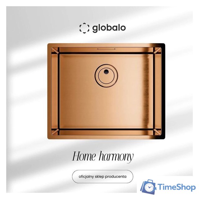 Кухонная мойка Globalo Riwolo 50.1 Copper - Изображение №1 — Интернет-магазин Time-Shop