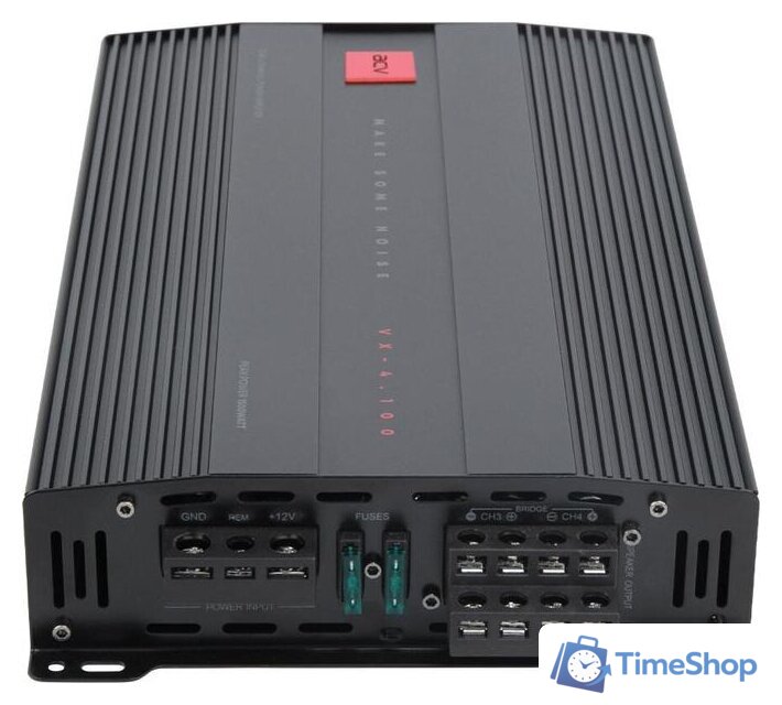 Автомобильный усилитель ACV VX-4.100 - Изображение №3 — Интернет-магазин Time-Shop