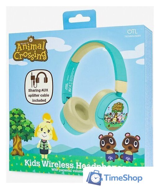Наушники OTL Technologies Nintendo Animal Crossing Kids Wireless AC0998 - Изображение №12 — Интернет-магазин Time-Shop