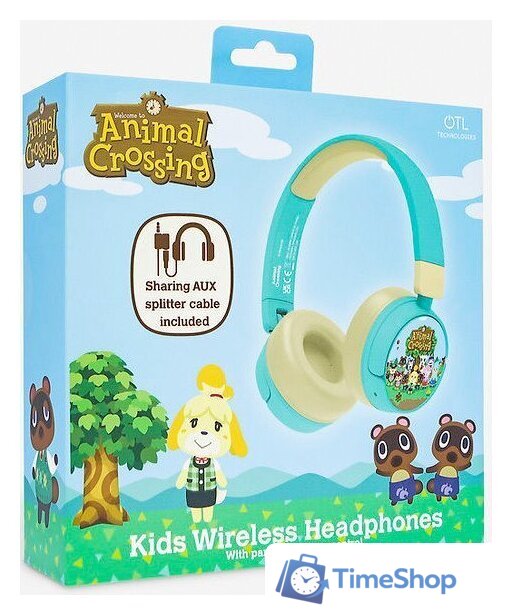 Наушники OTL Technologies Nintendo Animal Crossing Kids Wireless AC0998 - Изображение №11 — Интернет-магазин Time-Shop