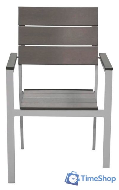 Кресло Keter Harmony Armchair 236052 (белый/серый) - Изображение №1 — Интернет-магазин Time-Shop