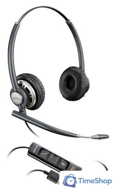 Офисная гарнитура Plantronics EncorePro HW725 USB - Изображение №1 — Интернет-магазин Time-Shop