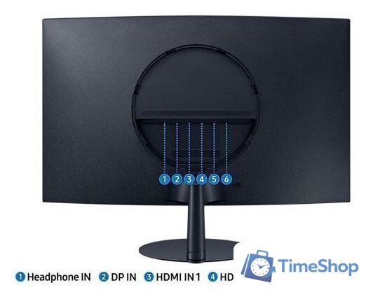 Монитор Samsung Essential S3 LS27C390EAUXEN - Изображение №13 — Интернет-магазин Time-Shop