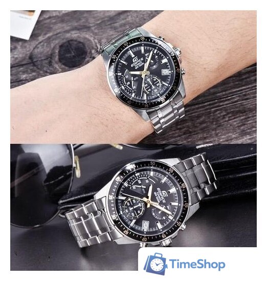 Наручные часы Casio Edifice EFV-540D-1A9 - Изображение №2 — Интернет-магазин Time-Shop