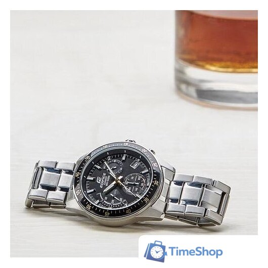 Наручные часы Casio Edifice EFV-540D-1A9 - Изображение №3 — Интернет-магазин Time-Shop