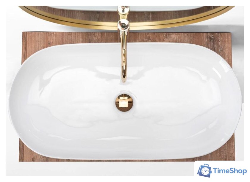 Умывальник Rea Cleo 81 (белый) - Изображение №3 — Интернет-магазин Time-Shop