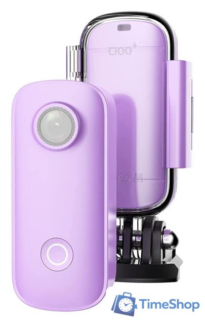 Экшен-камера SJCAM C100+ (фиолетовый) - Изображение №1 — Интернет-магазин Time-Shop