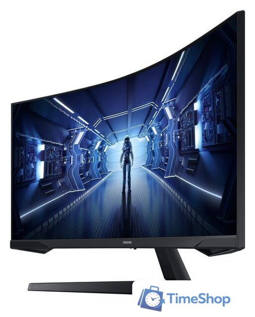 Игровой монитор Samsung Odyssey G5 LC34G55TWWIXCI - Изображение №5 — Интернет-магазин Time-Shop