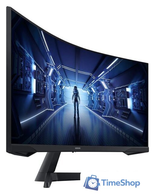 Игровой монитор Samsung Odyssey G5 LC34G55TWWIXCI - Изображение №4 — Интернет-магазин Time-Shop