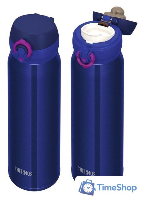 Термокружка THERMOS JNL-604 NVP 600мл (синий) - Изображение №5 — Интернет-магазин Time-Shop