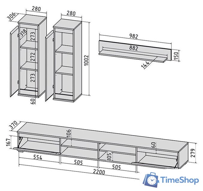 Горка Интерлиния Neo-3 (керамика/белый) - Изображение №2 — Интернет-магазин Time-Shop