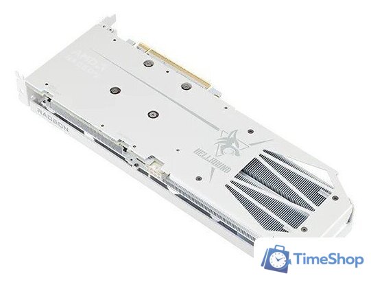 Видеокарта PowerColor Hellhound Spectral White AMD Radeon RX 9060 XT 16GB GDDR6 RX9060XT 16G-L/OC/WHITE - Изображение №4 — Интернет-магазин Time-Shop
