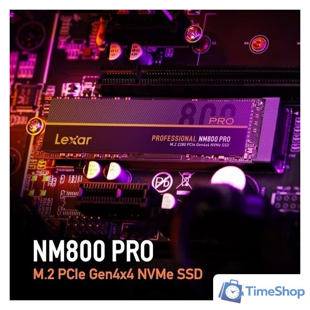 SSD Lexar Professional NM800 Pro 2TB LNM800P002T-RNNNG - Изображение №5 — Интернет-магазин Time-Shop