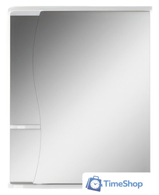  Айсберг Шкаф с зеркалом Волна 1-55 (правый) - Изображение №2 — Интернет-магазин Time-Shop