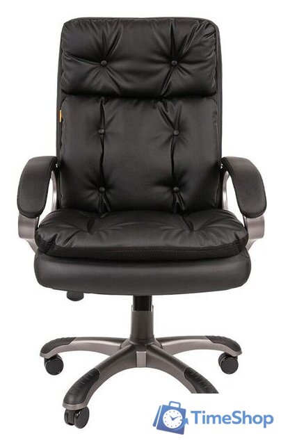 Офисное кресло CHAIRMAN 442 (черный) - Изображение №2 — Интернет-магазин Time-Shop
