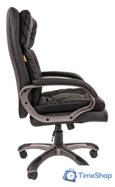 Офисное кресло CHAIRMAN 442 (черный) - Изображение №3 — Интернет-магазин Time-Shop