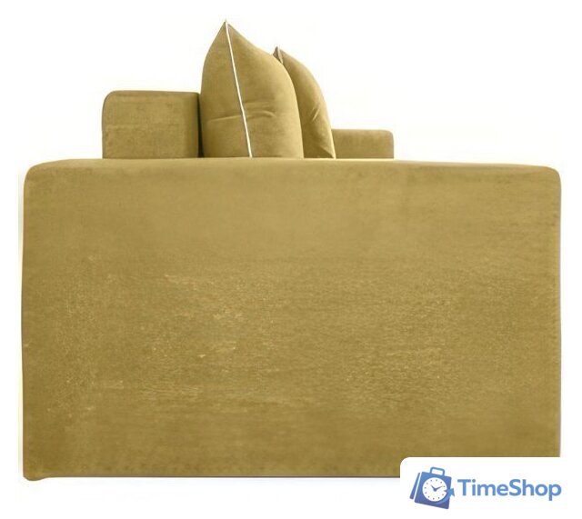 Диван Krones Цезарь 4 (велюр, горчичный/молочный) - Изображение №5 — Интернет-магазин Time-Shop