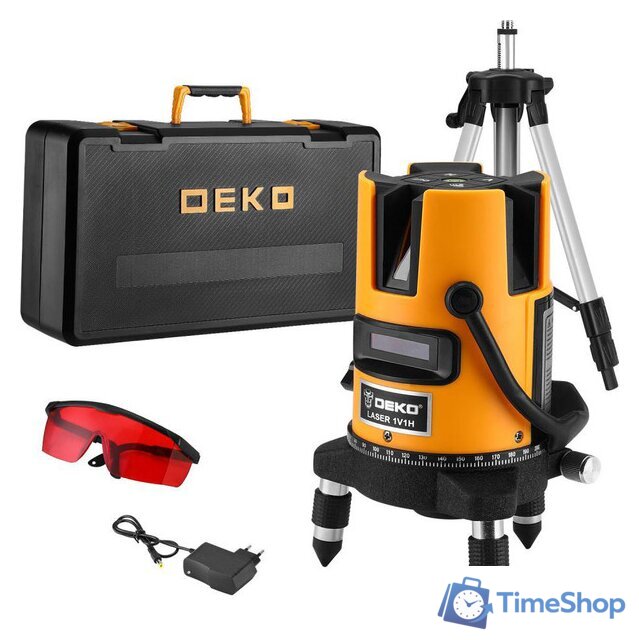 Лазерный нивелир Deko DKLL02RB Pro Premium 065-0102-2 - Изображение №1 — Интернет-магазин Time-Shop
