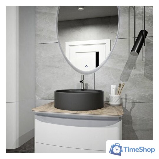 Умывальник Teymi Lina S D40 T50192 (черный матовый) - Изображение №8 — Интернет-магазин Time-Shop