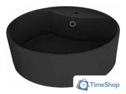 Умывальник Teymi Lina S D40 T50192 (черный матовый) - Изображение №4 — Интернет-магазин Time-Shop