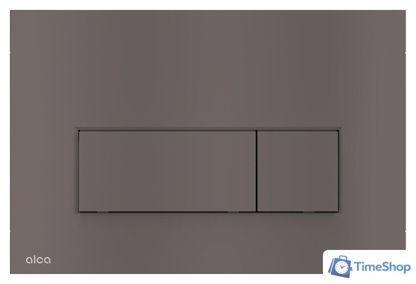 Панель смыва Alcaplast Thin M57-GM-M (metal-мат) - Изображение №1 — Интернет-магазин Time-Shop