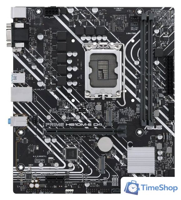 Материнская плата ASUS Prime H610M-E D4-CSM - Изображение №1 — Интернет-магазин Time-Shop
