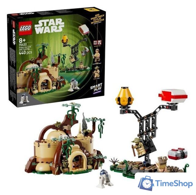 Конструктор LEGO Star Wars 75422 Smart Play Хижина Йоды и обучение джедаев - Изображение №1 — Интернет-магазин Time-Shop