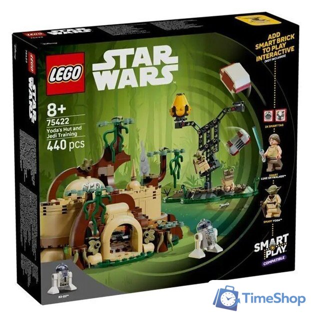 Конструктор LEGO Star Wars 75422 Smart Play Хижина Йоды и обучение джедаев - Изображение №3 — Интернет-магазин Time-Shop