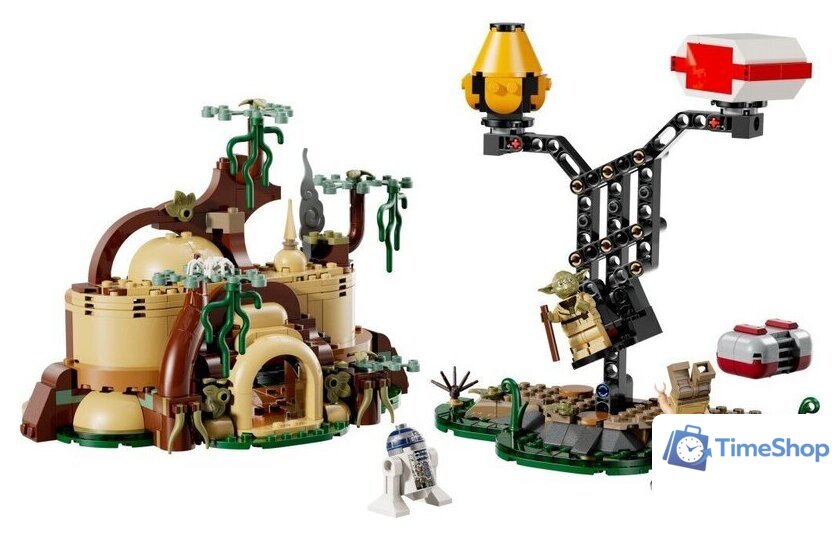 Конструктор LEGO Star Wars 75422 Smart Play Хижина Йоды и обучение джедаев - Изображение №2 — Интернет-магазин Time-Shop
