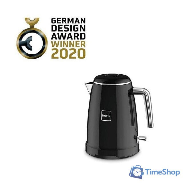 Электрический чайник NOVIS Iconic Line K1 (черный) - Изображение №1 — Интернет-магазин Time-Shop
