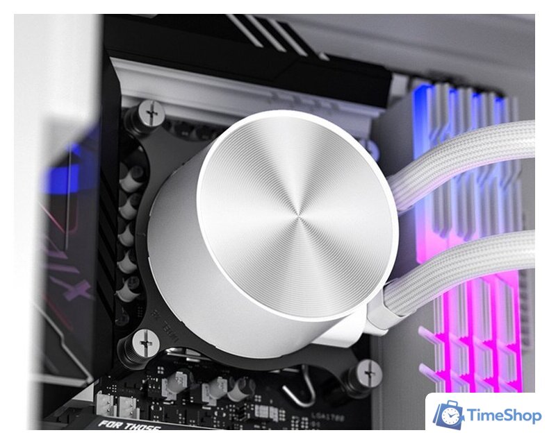 Система жидкостного охлаждения для процессора ID-Cooling FrostFlow FX240 Pro White - Изображение №6 — Интернет-магазин Time-Shop