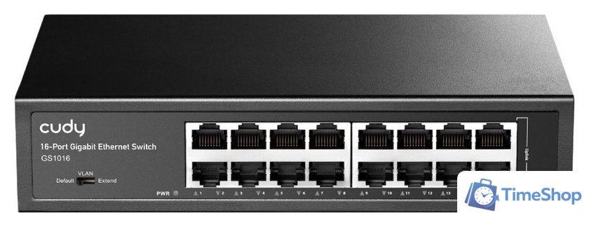 Неуправляемый коммутатор Cudy GS1016 3.0 - Изображение №1 — Интернет-магазин Time-Shop